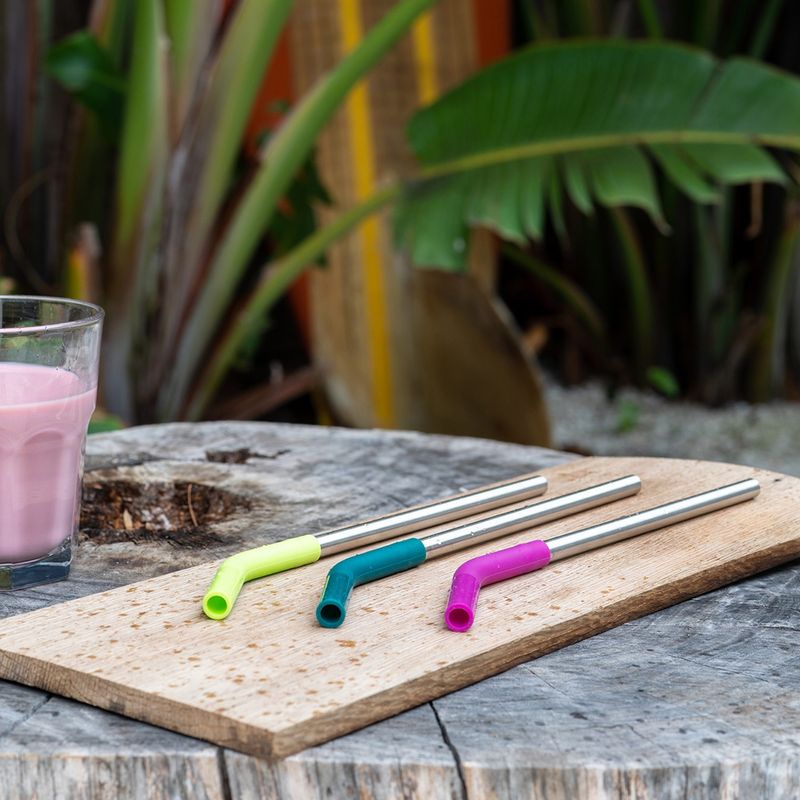 Paille 4 Pack - 8mm Multi Color