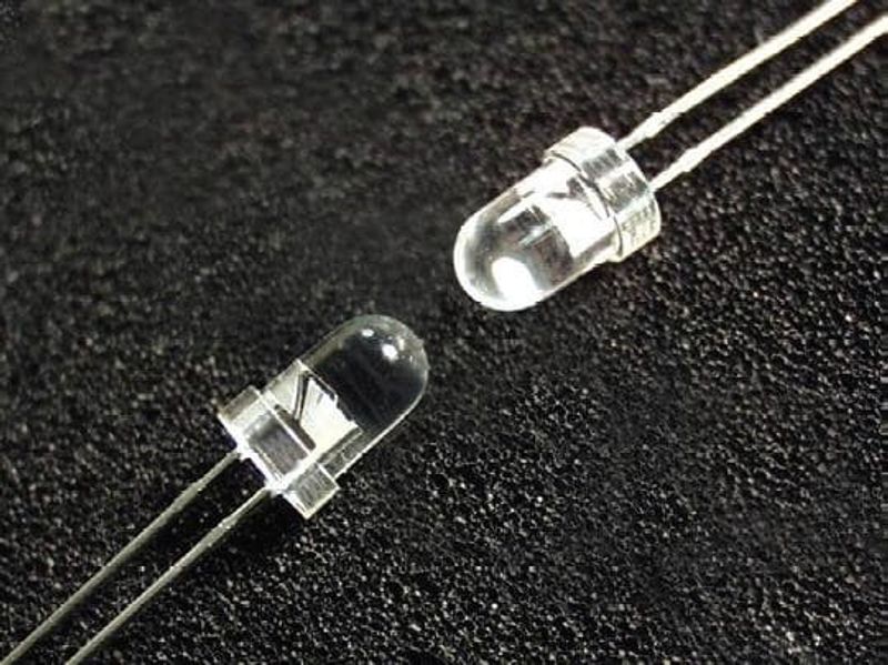 Cree high intensity white LED - narrow angle - (5 pack)