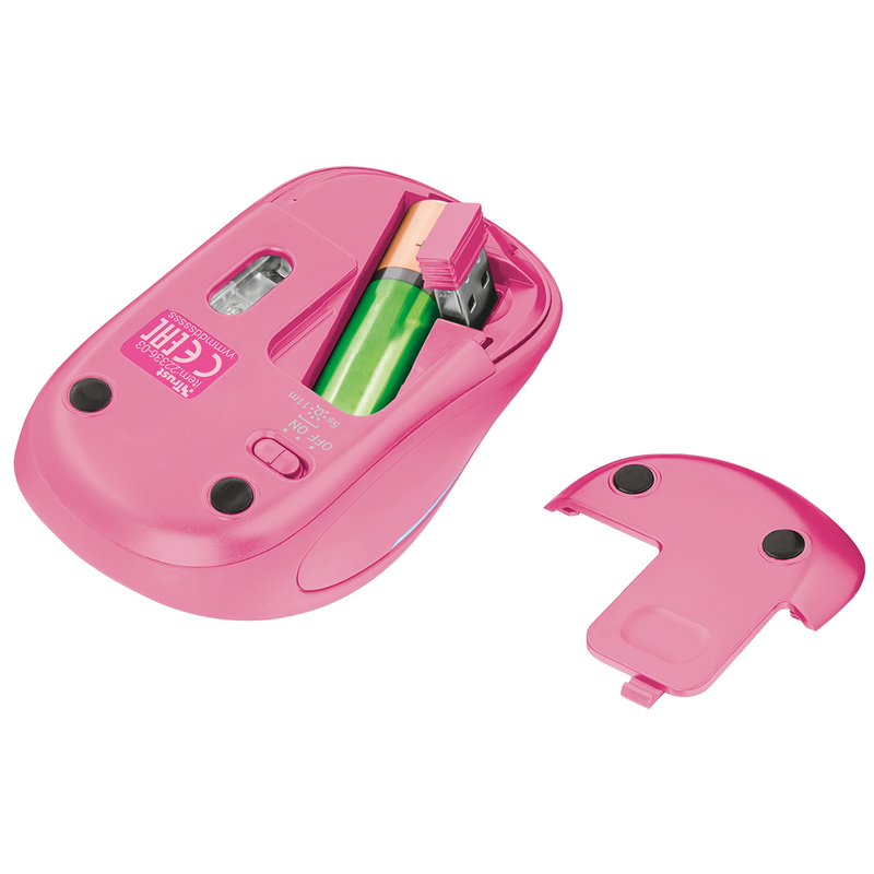 Yvi FX Wireless Mouse Pink
