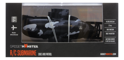 Remote-controlled submarine