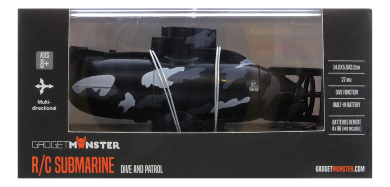 Remote-controlled submarine