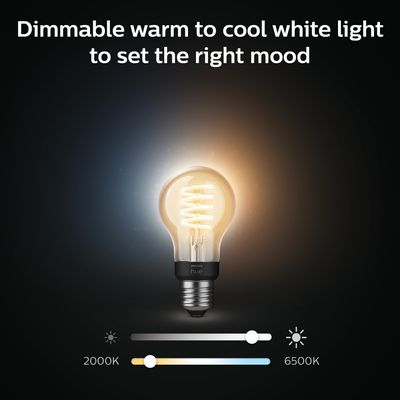 Hue White Ambience Filamentlampa 7W A60 E27