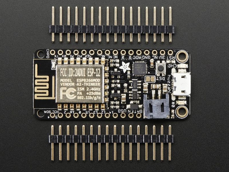Adafruit Feather HUZZAH with ESP8266 WiFi