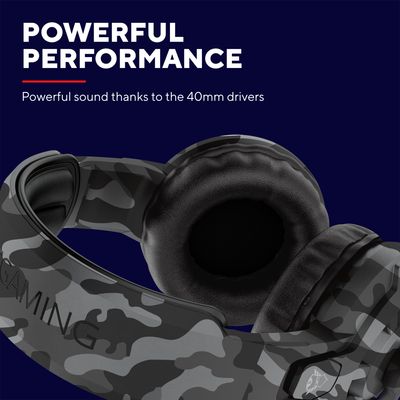 GXT 411K Radius Gaming Headset Black Camo