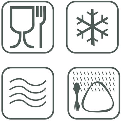 MyCup'n Lid Short 4-Pack Nature