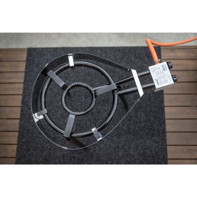 Gas ring Brännare Emaljerad 50cm