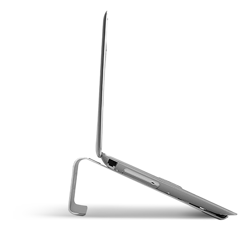DELTACO Office, Laptop riser, 11"-15", 10kg, aluminium