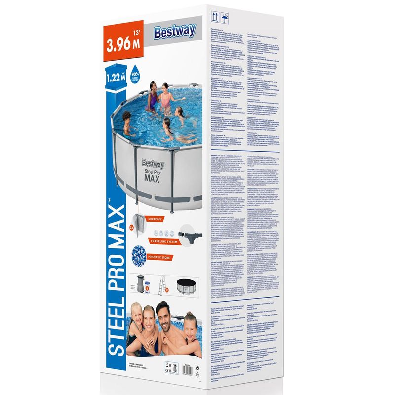 Steel Pro Max Pool 3.96 x 1.22m