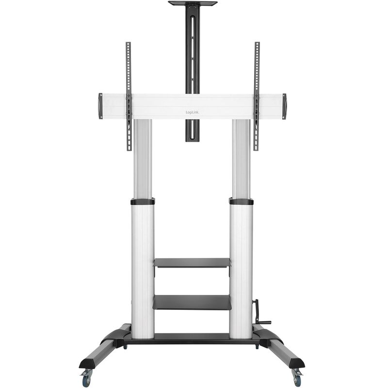 Golvstativ med hjul TV 60-100" max 100kg Alu