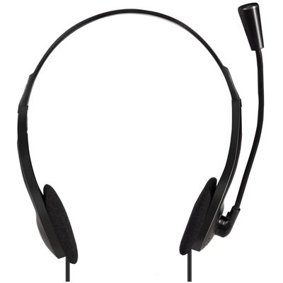 PC-headset Stereo m mikrofon 1x3,5mm-kontakt