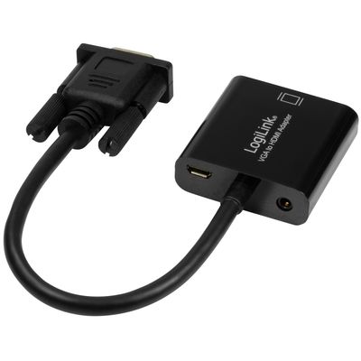 VGA + USB-ljud -> HDMI
