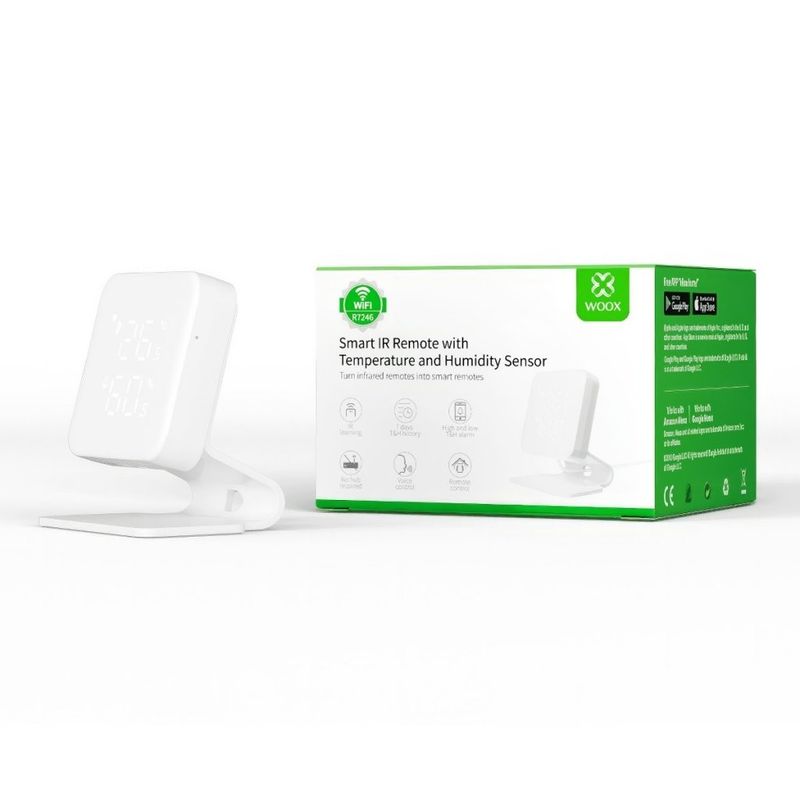 Woox Smart IR Remote med termometer & luftfuktighetssensor