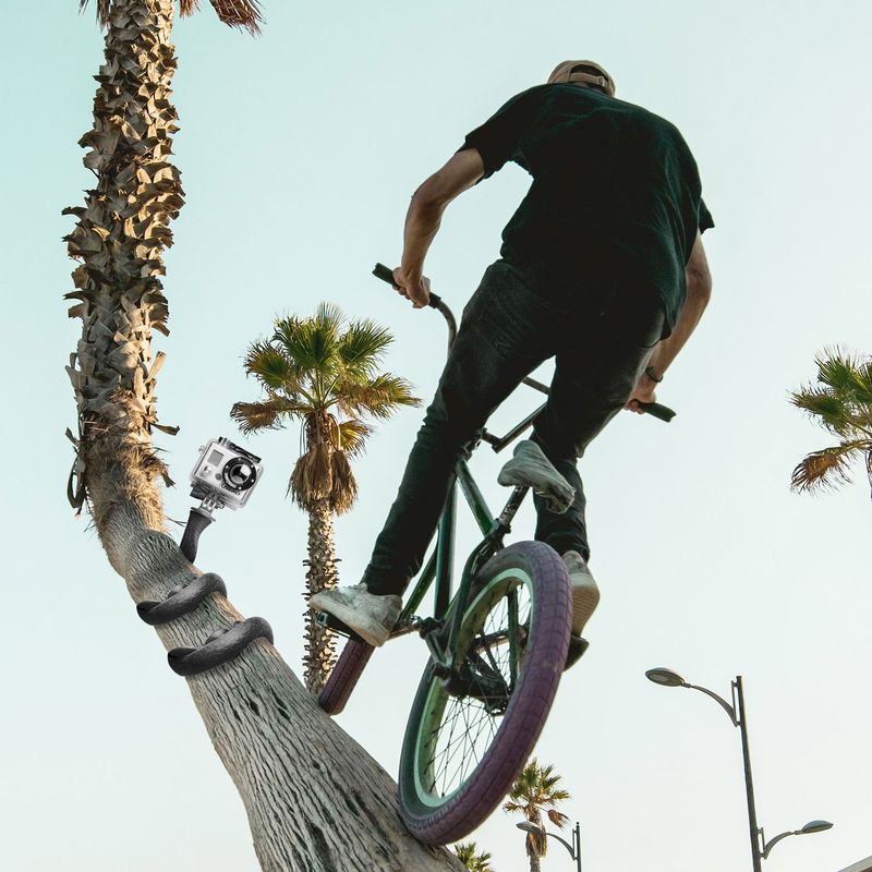 Snake Flexibel selfie-stick Svart