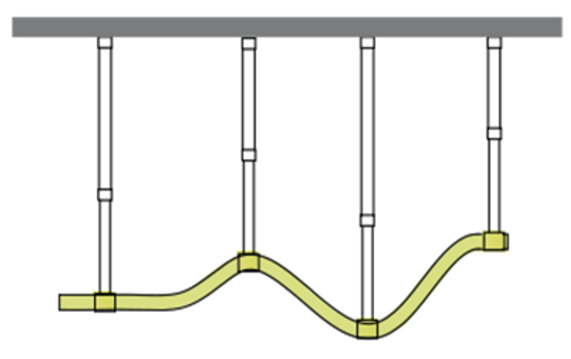 Kit for telescopic suspension of 360 Flex - Side Entry