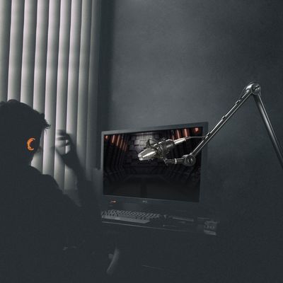 Mikrofonarm Pro Svart