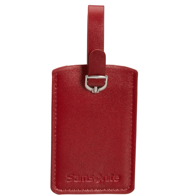 Luggage tag x 2 Red