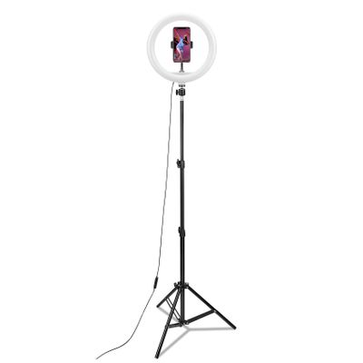CLICKRINGUSB 12" Ringlampa med 1,6m Tripod