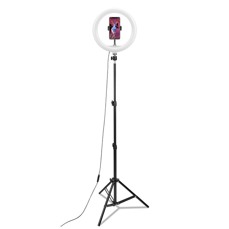 CLICKRINGUSB 12" Ringlampa med 1,6m Tripod