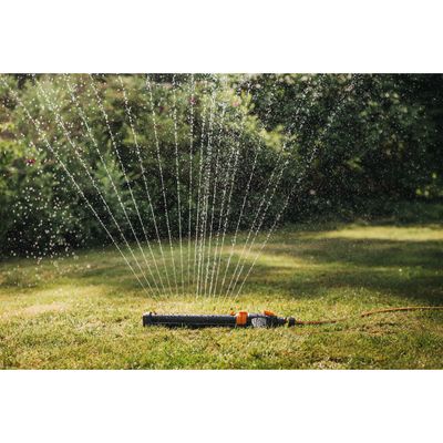 Oscillating water sprinkler