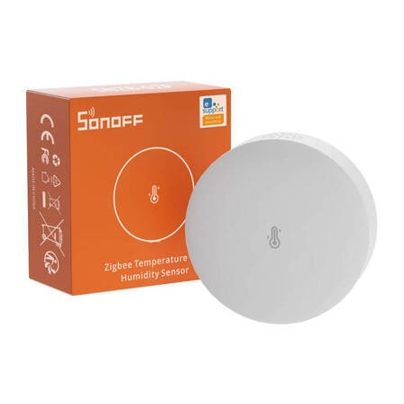 Temperatur/luftfuktighetsmätare med Zigbee 3-Pack