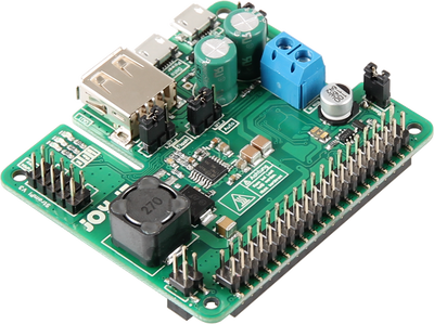 StromPi3 - Wide input 6-61V Raspberry Pi HAT
