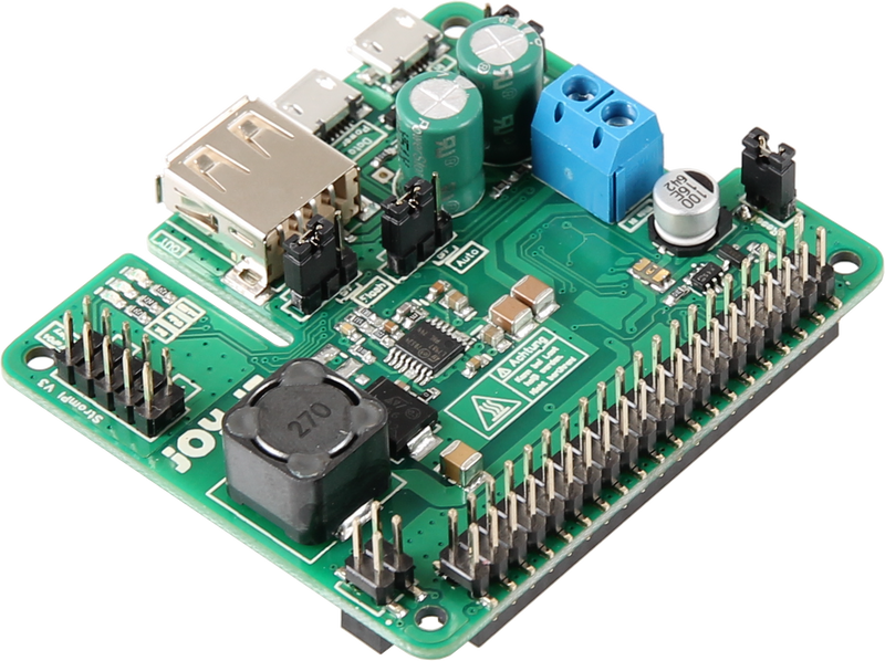 StromPi3 - Wide input 6-61V Raspberry Pi HAT