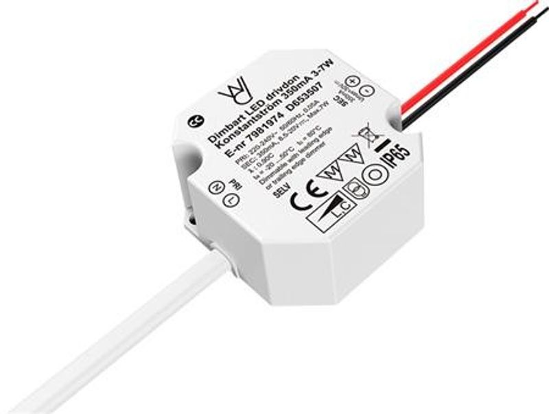 Drivdon one drive 3-7W 350mA - Dimbar