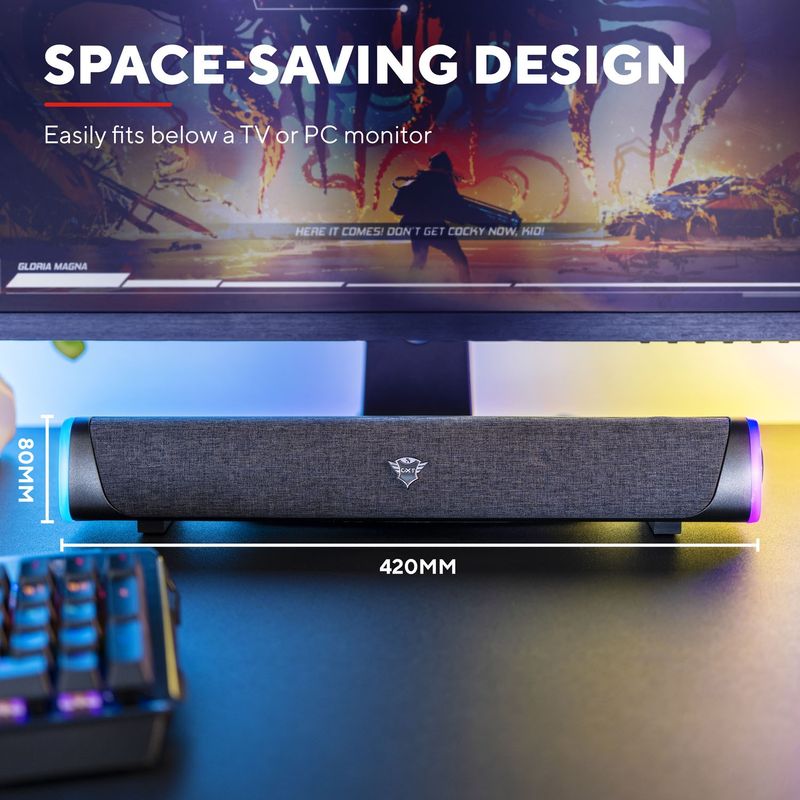 GXT 620 Axon RGB Illuminated Soundbar