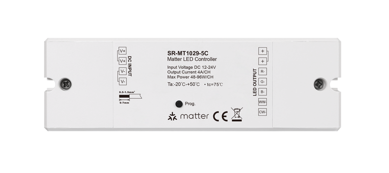 Matter LED-strip CV-kontroll