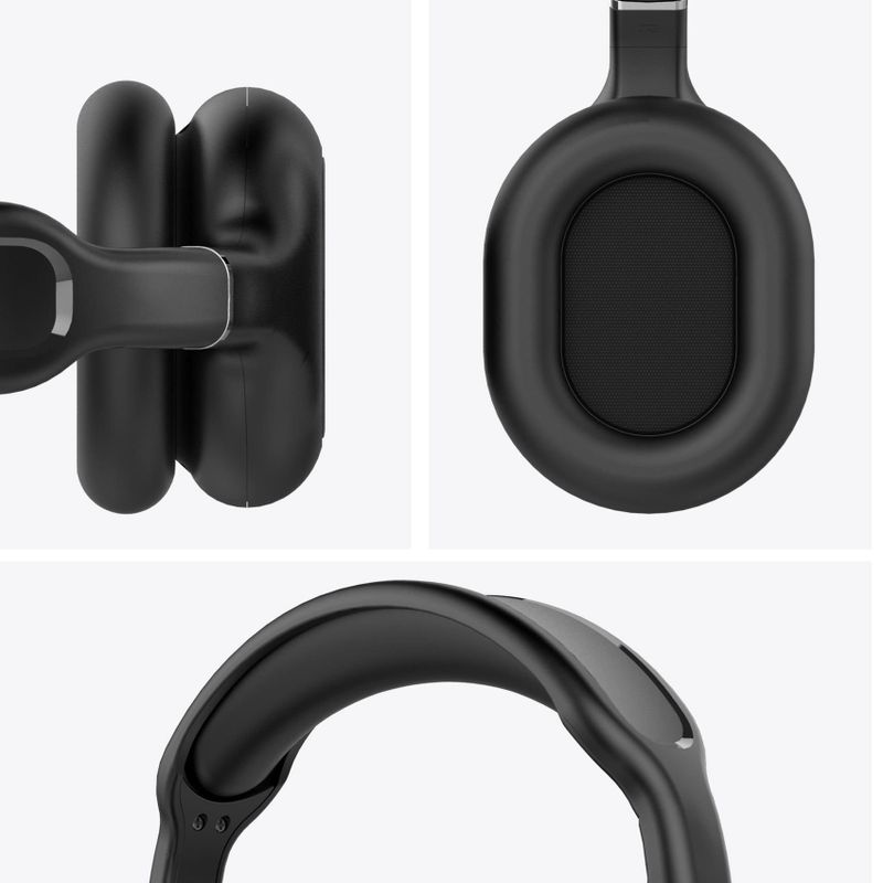 HyperBeat Wireless Headphones Bluetooth 5.0 Black