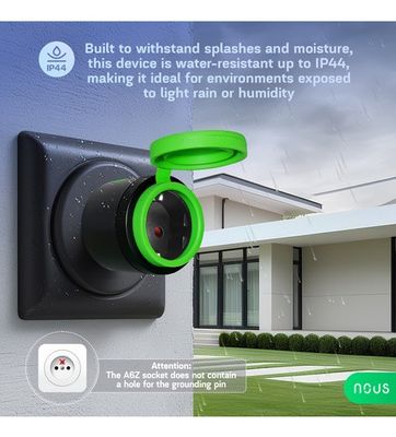 Nous A6Z ZigBee Utomhus Smart Uttag