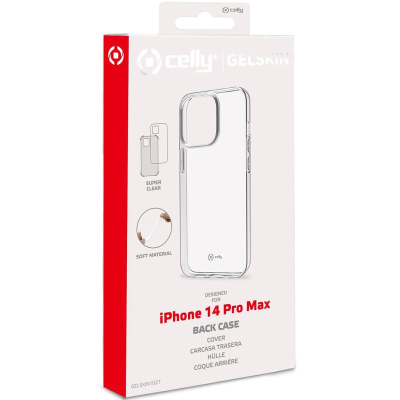 Gelskin TPU Cover iPhone 14 Pro Max Transp