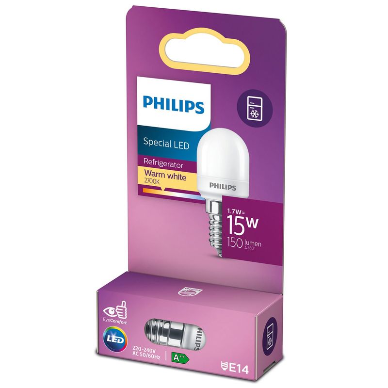 LED E14 Refrigerator Bulb T25 Päron 15W Frost 150lm