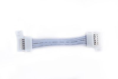 FYND Litcessory Cut-End to Cut-End 50mm snap extension connectors 4 pack White