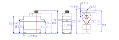 Digitalt Servo -  FT90B