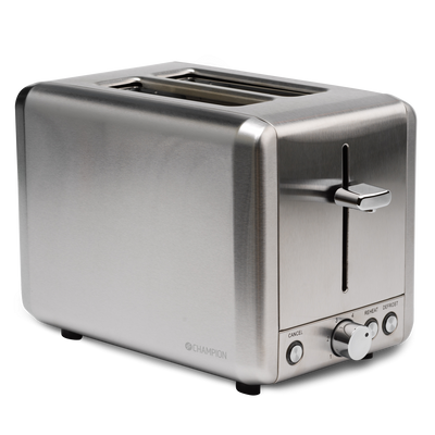 Toaster 2 slices Stainless steel
