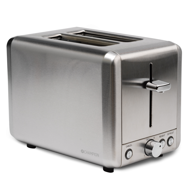 Toaster 2 slices Stainless steel