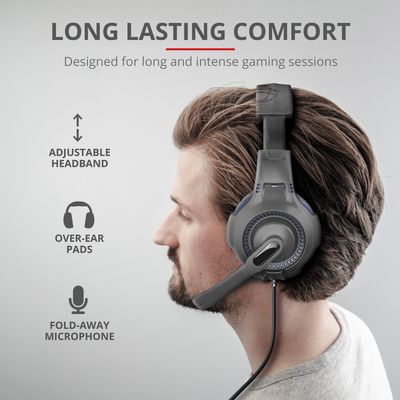 GXT 307B Gaming headset PS5/PS4 Blå