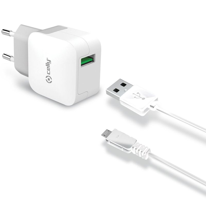 USB-laddare MicroUSB 2,4A