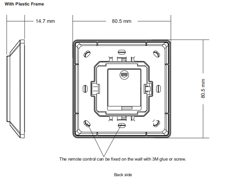 Batteridriven Zigbee Green Power-switch