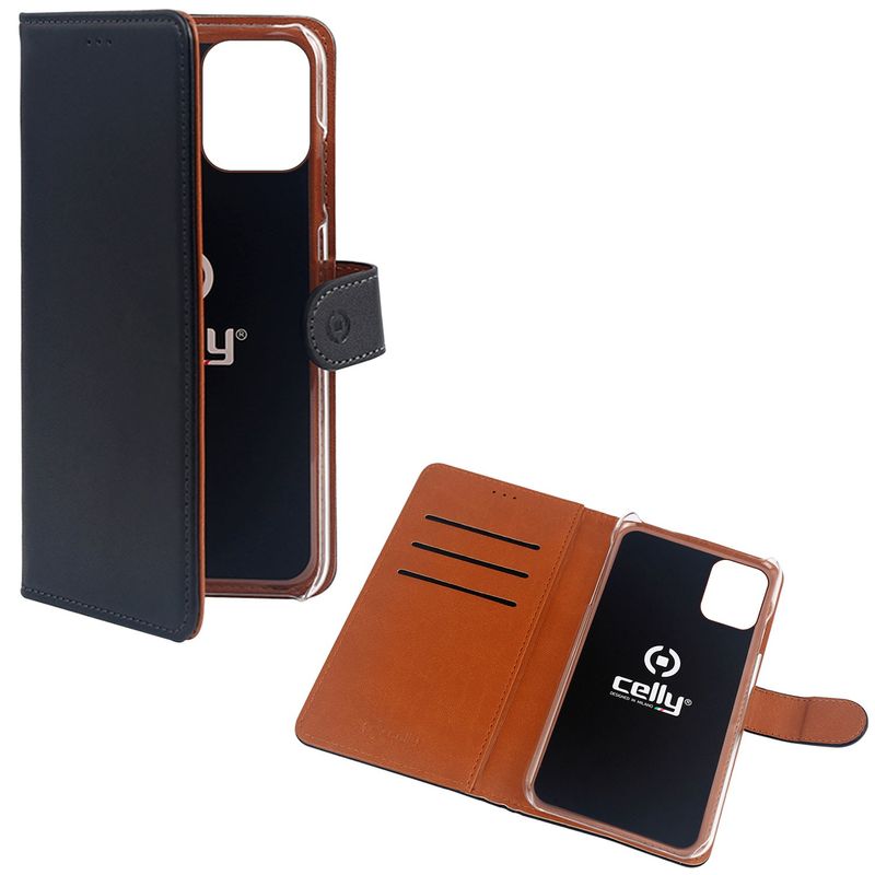 Wallet Case iPhone 12 Mini Black