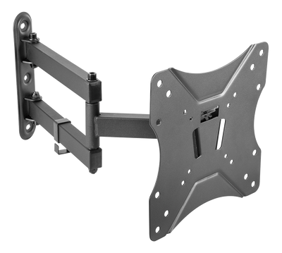 DELTACO Office, full-motion 3-way wall, 23"-42", 25kg, 75x75-200-200