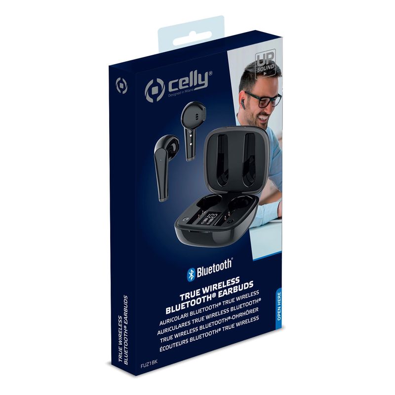 Fuz1 True Wireless Headset Drop Svart