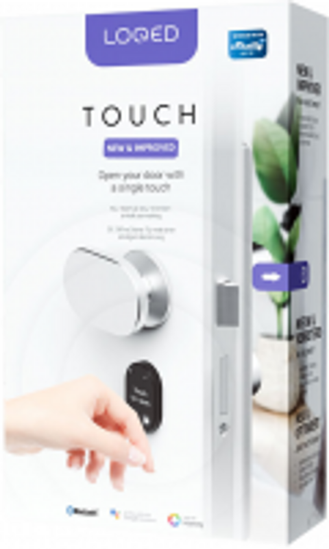 Shelly LOQED Touch Smart Lock Stainless Steel