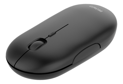 DELTACO Wireless office silent mouse, flat shape design, USB receiver