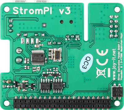 StromPi3 - Wide input 6-61V Raspberry Pi HAT