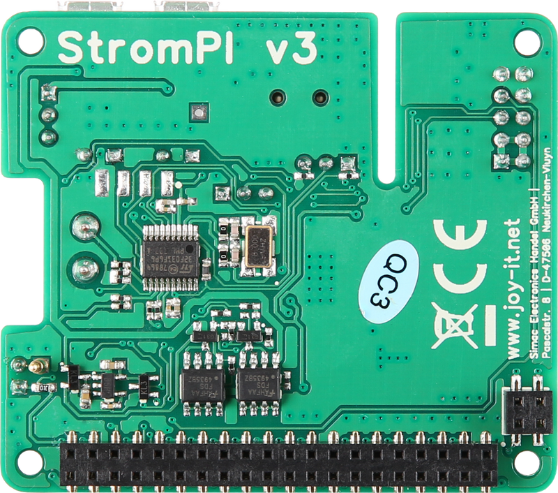 StromPi3 - Wide input 6-61V Raspberry Pi HAT