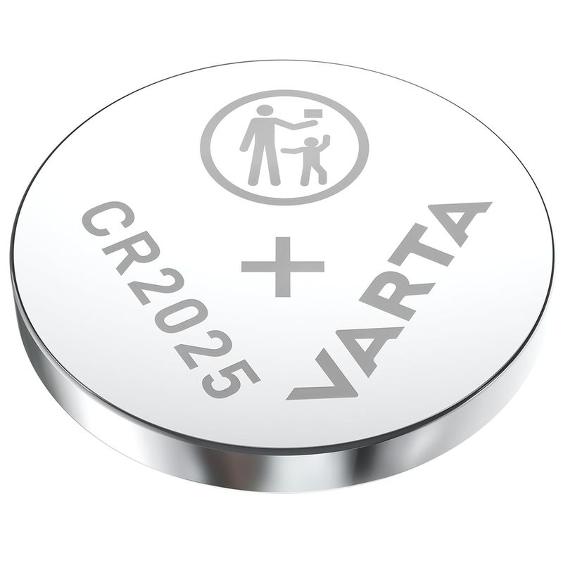 CR2025 3V Lithium Button Cell Battery 5-pack