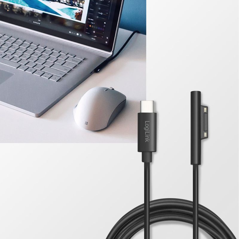 USB-C Laddkabel Microsoft Surface