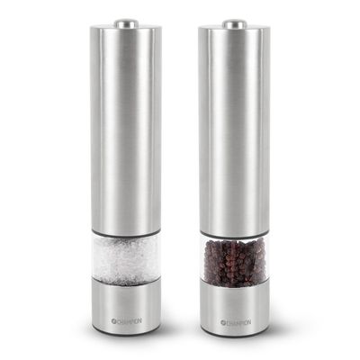 Salt- and pepper mill, Stainless steel